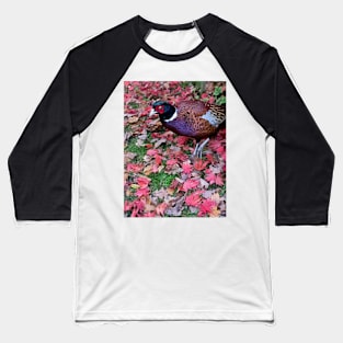 Pheasant in Autumn Baseball T-Shirt